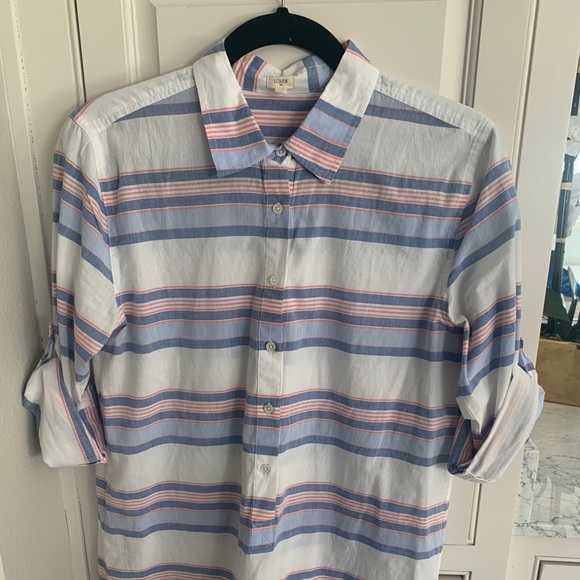 J. Crew striped tunic top - Picture 2 of 4